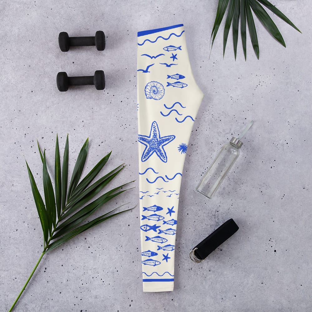 Cute Nautical Leggings