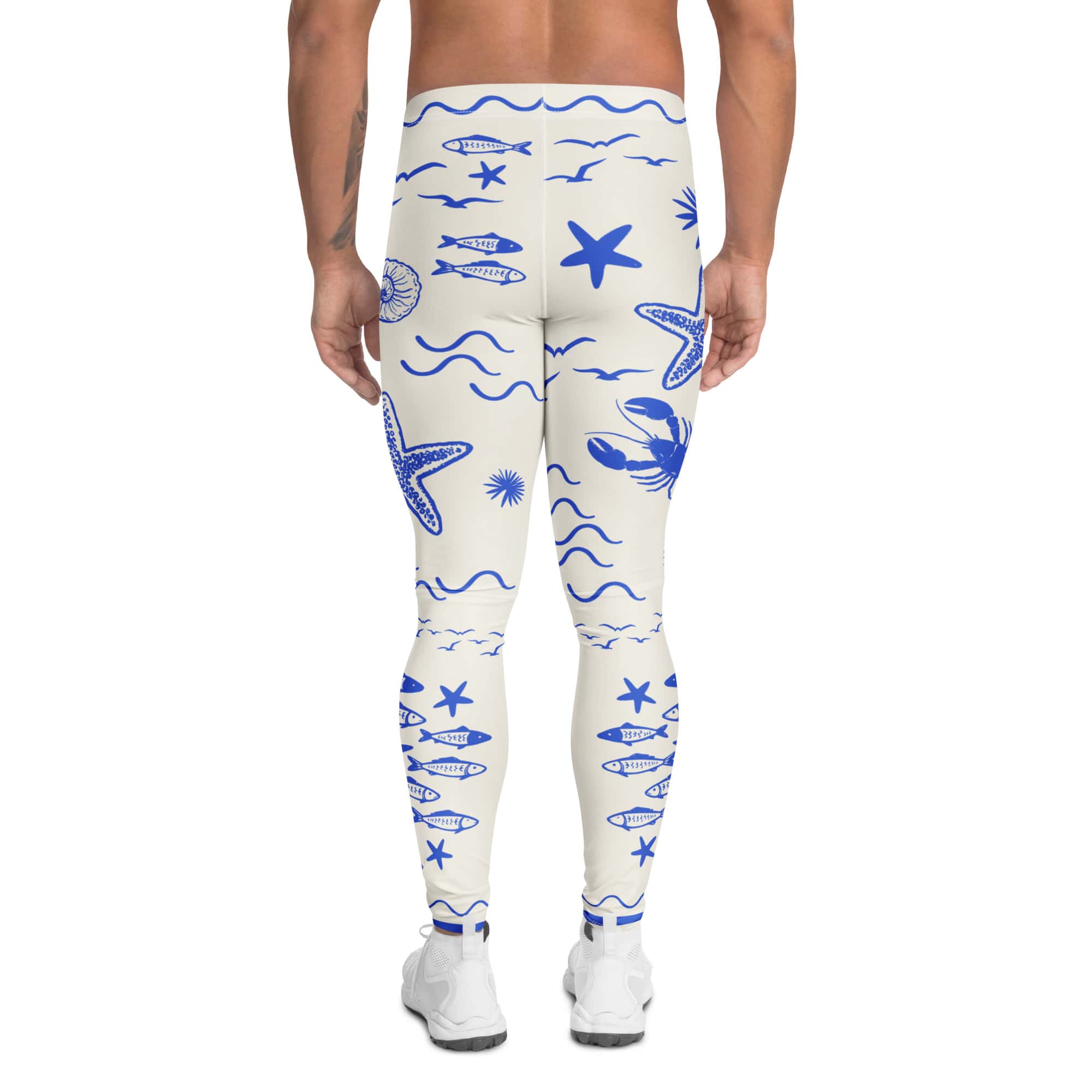 Cute Nautical Men's Leggings