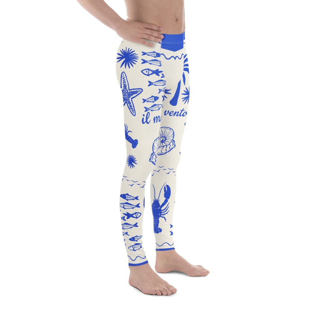 Cute Nautical Men's Leggings