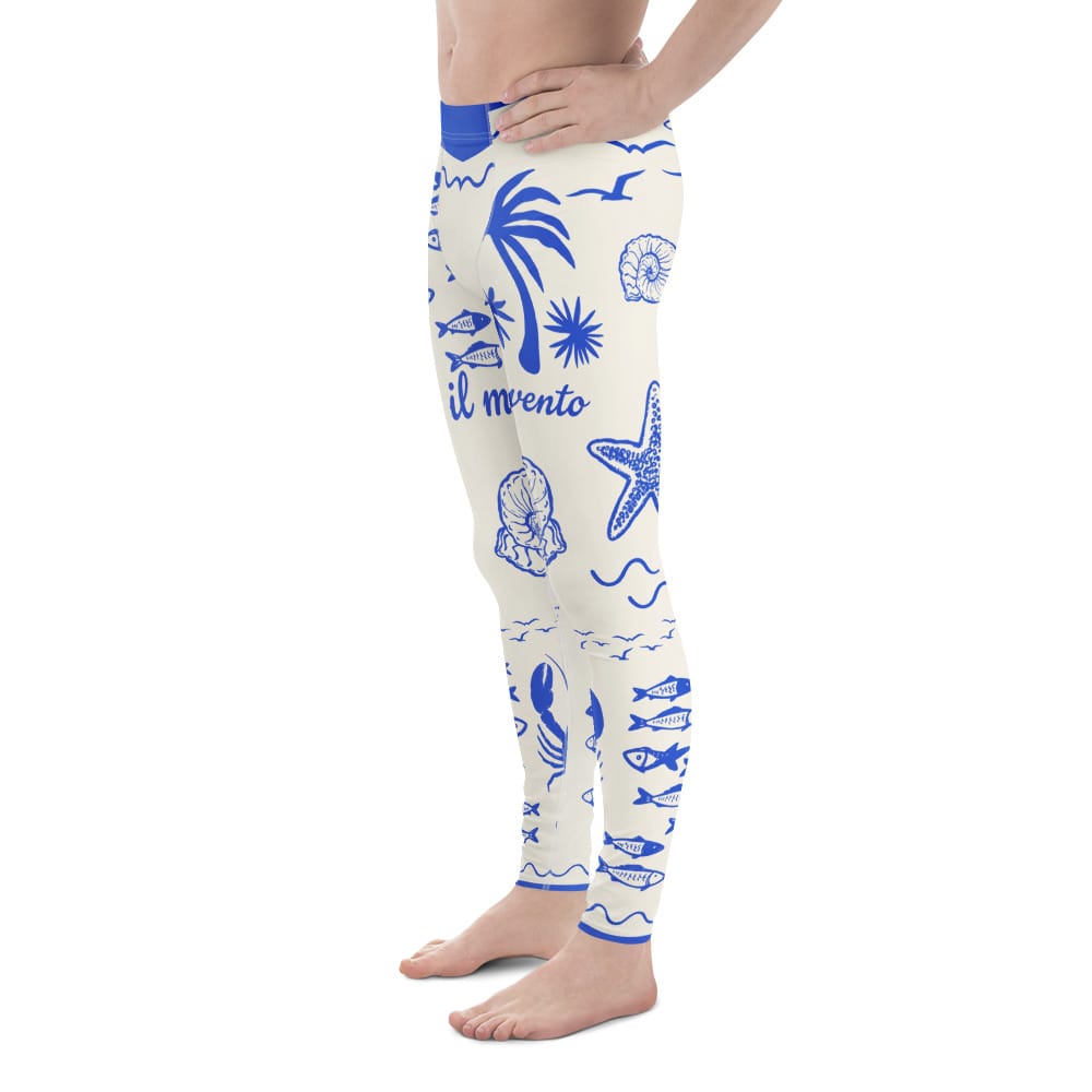 Cute Nautical Men's Leggings