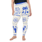 Cute Nautical Plus Size Leggings