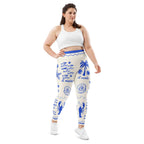 Cute Nautical Plus Size Leggings