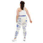 Cute Nautical Plus Size Leggings