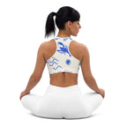 Cute Nautical Sports Bra