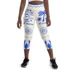 Cute Nautical Yoga Capris