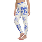 Cute Nautical Yoga Leggings