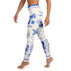 Cute Nautical Yoga Leggings