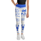 Cute Nautical Youth Leggings