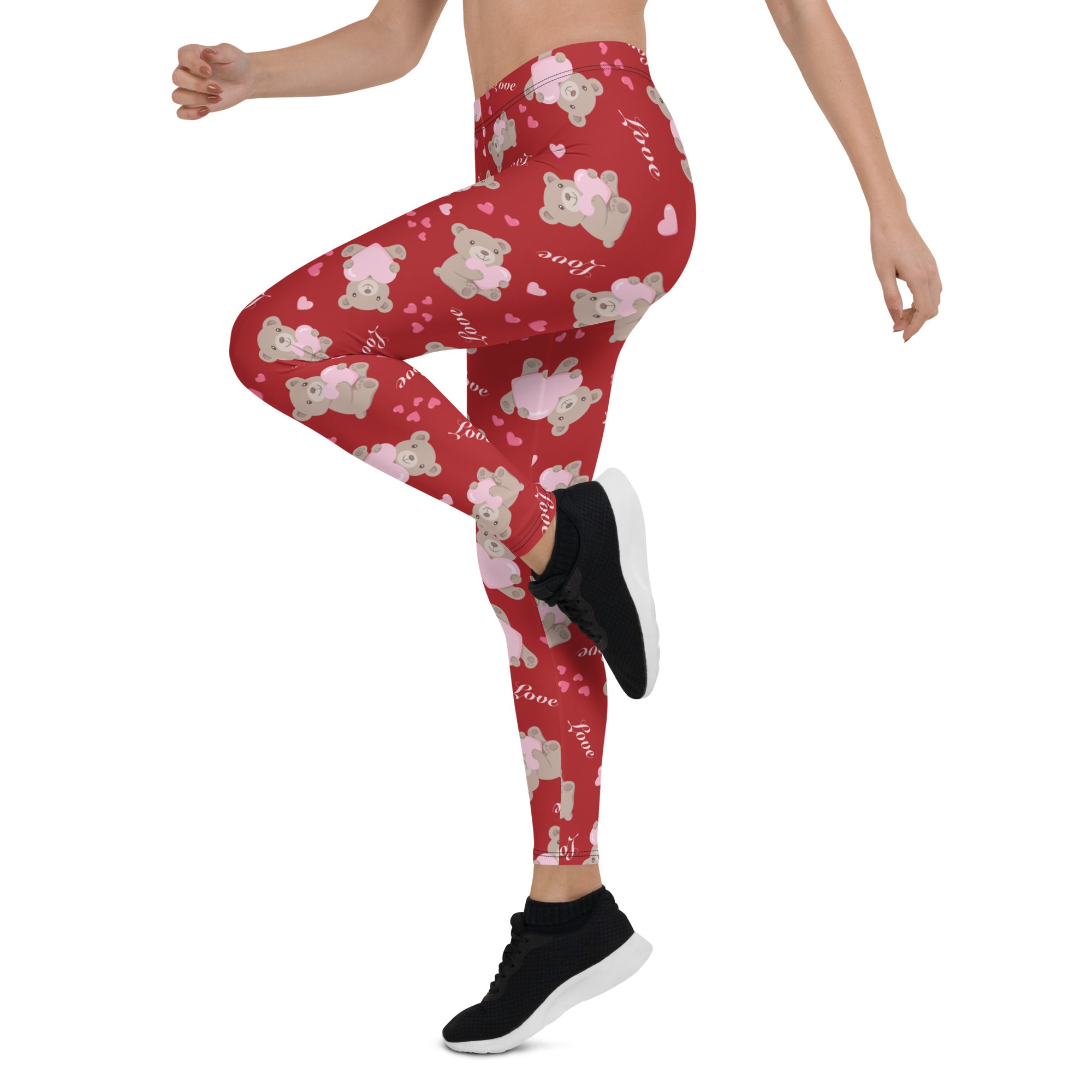 Cute Teddy Bear Leggings