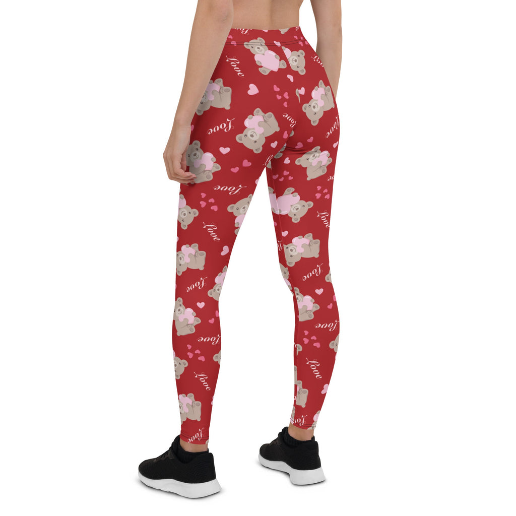 Cute Teddy Bear Leggings