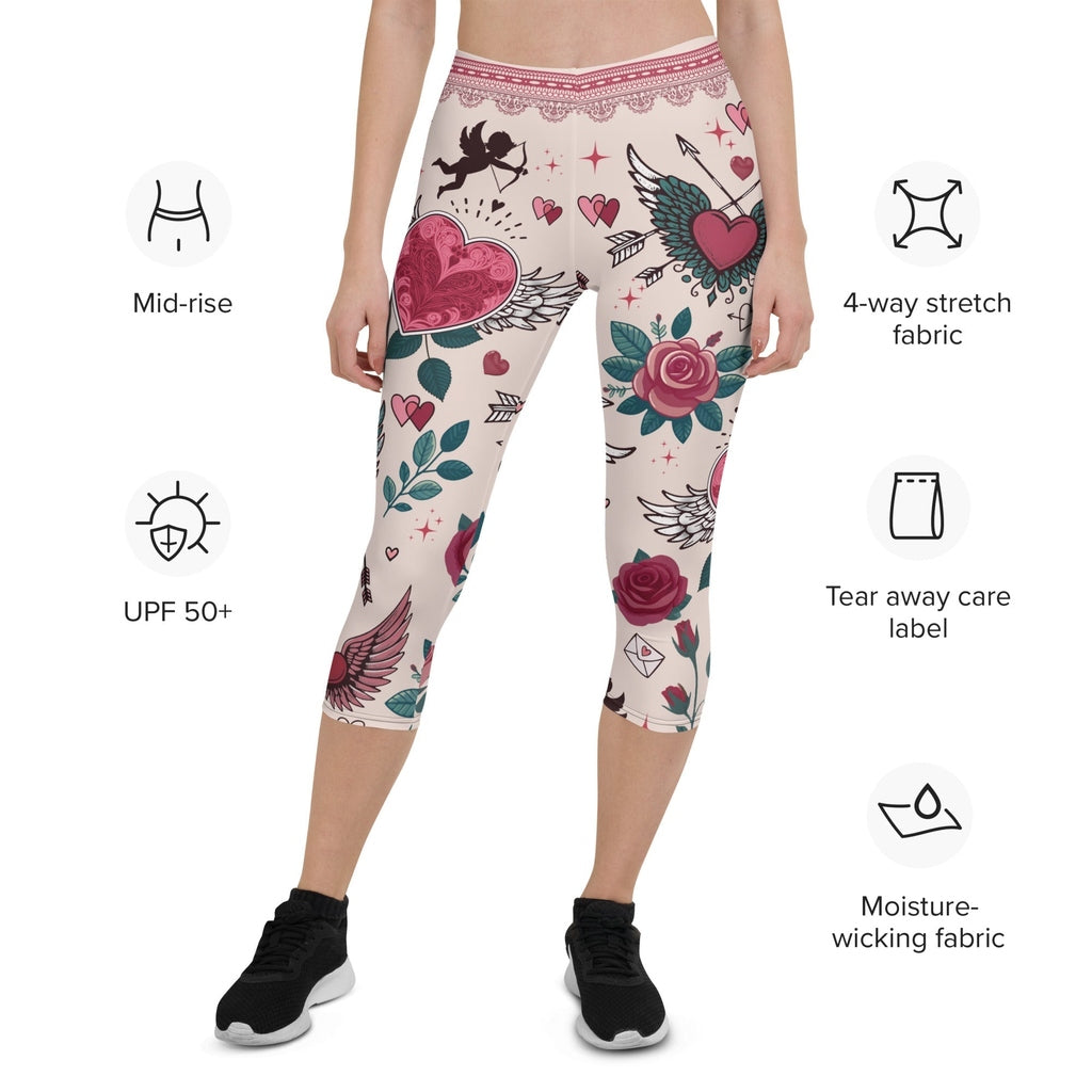 Cute Valentine Capris