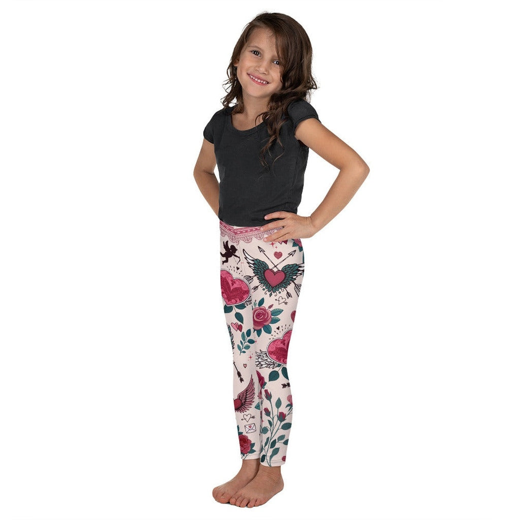 Cute Valentine Kid's Leggings