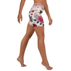 Cute Valentine Yoga Shorts
