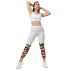 Cutest Pop Art Leggings With Pockets