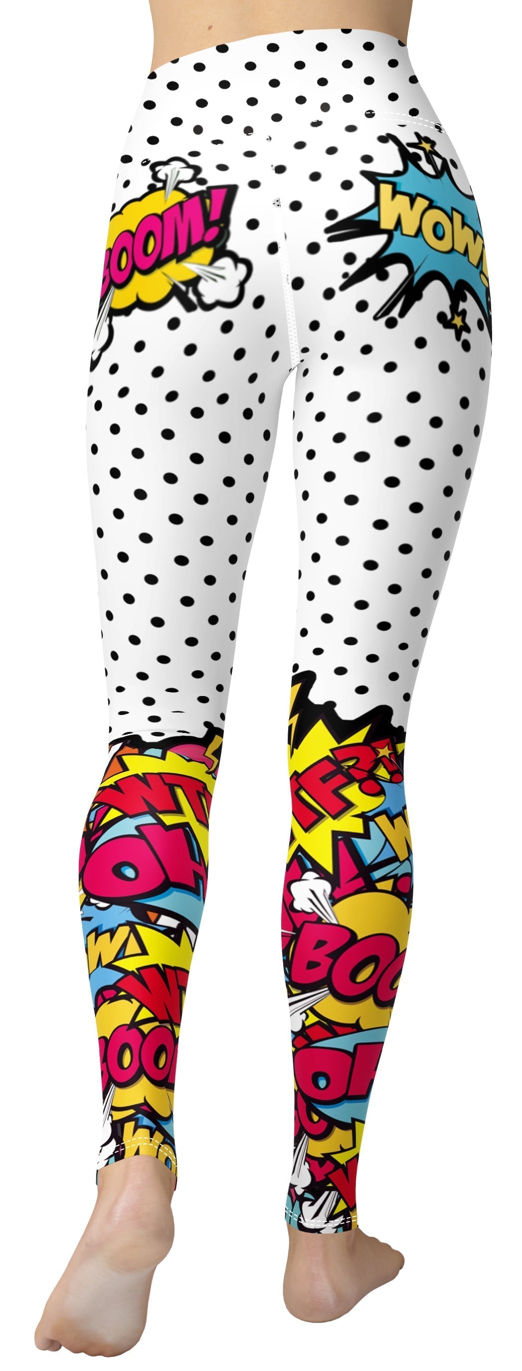 Cutest Pop Art Yoga Leggings