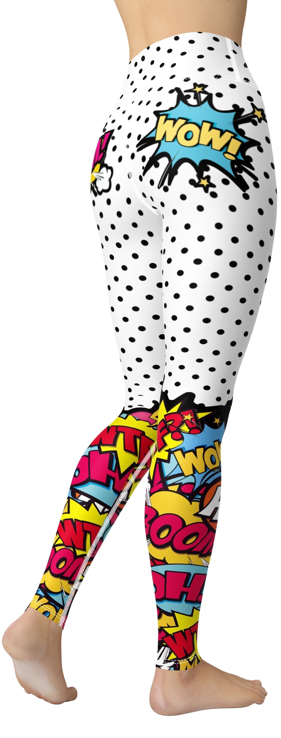 Cutest Pop Art Yoga Leggings