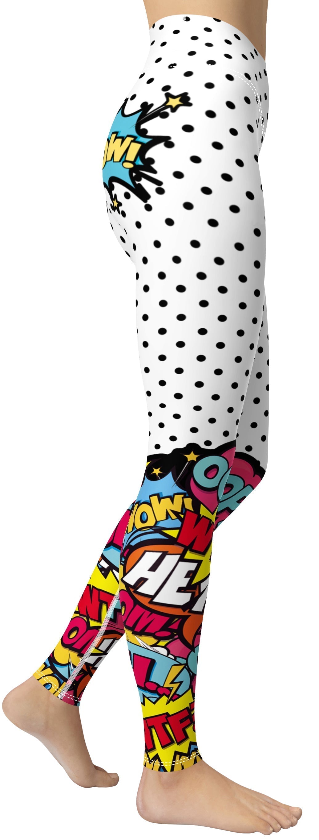 Cutest Pop Art Yoga Leggings