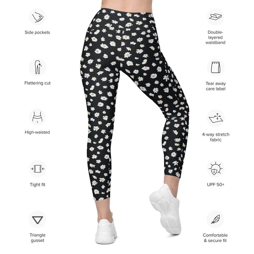 Daisy Love Leggings With Pockets