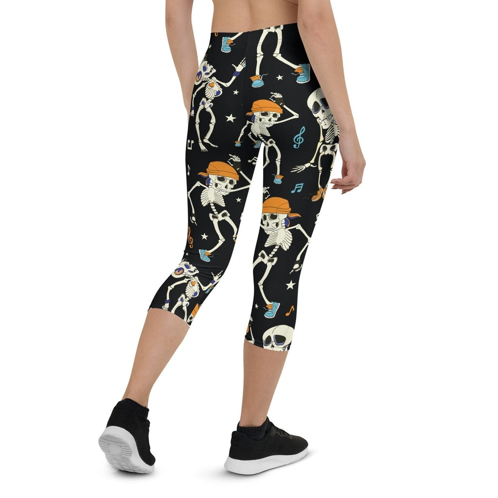 Dancing Skeletons Capris