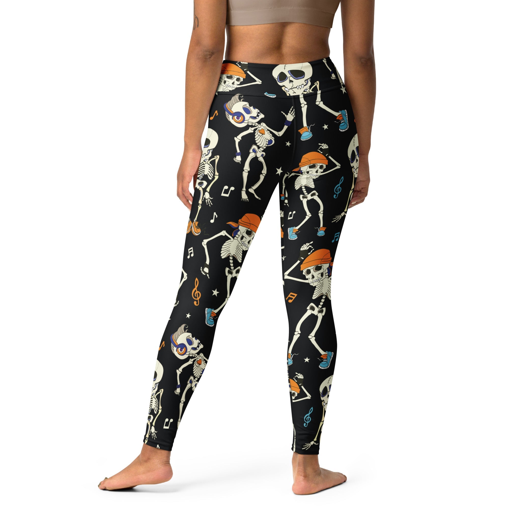 Dancing Skeletons Yoga Leggings