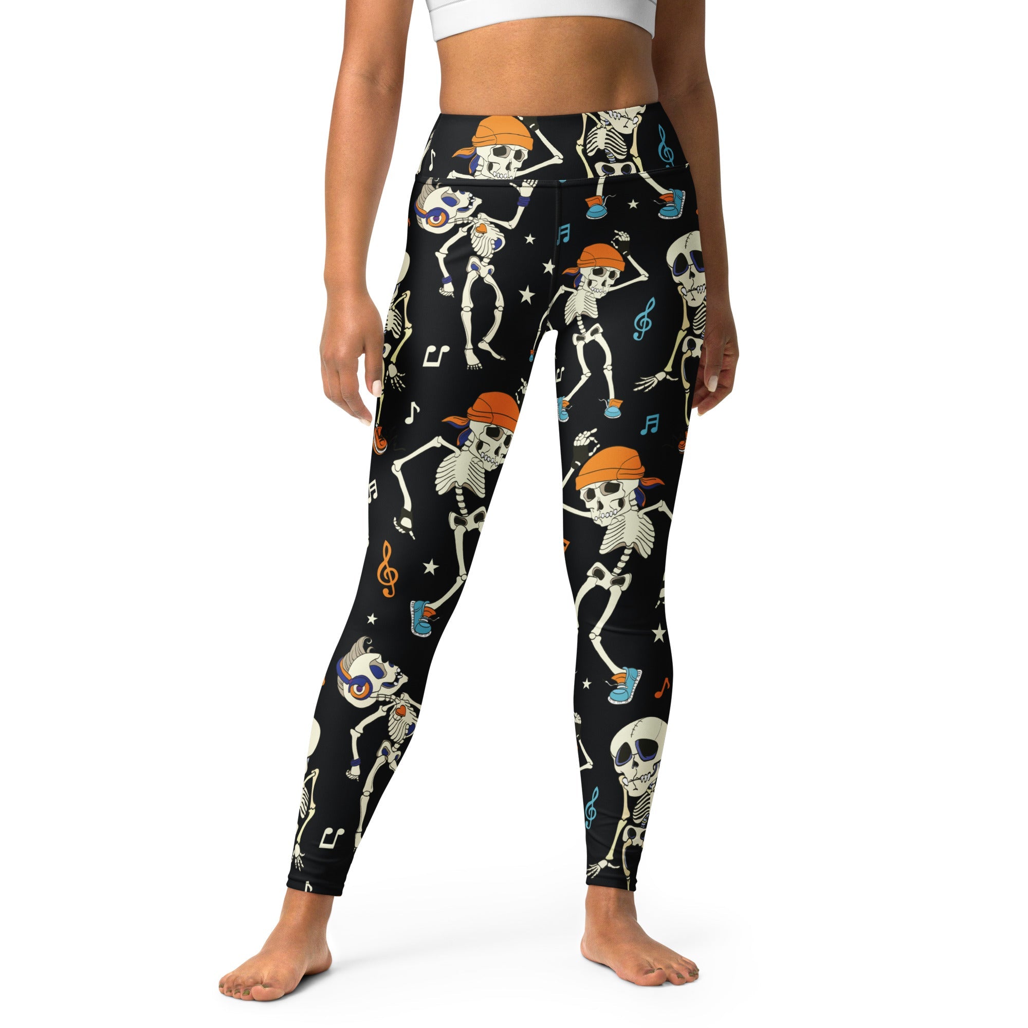 Dancing Skeletons Yoga Leggings