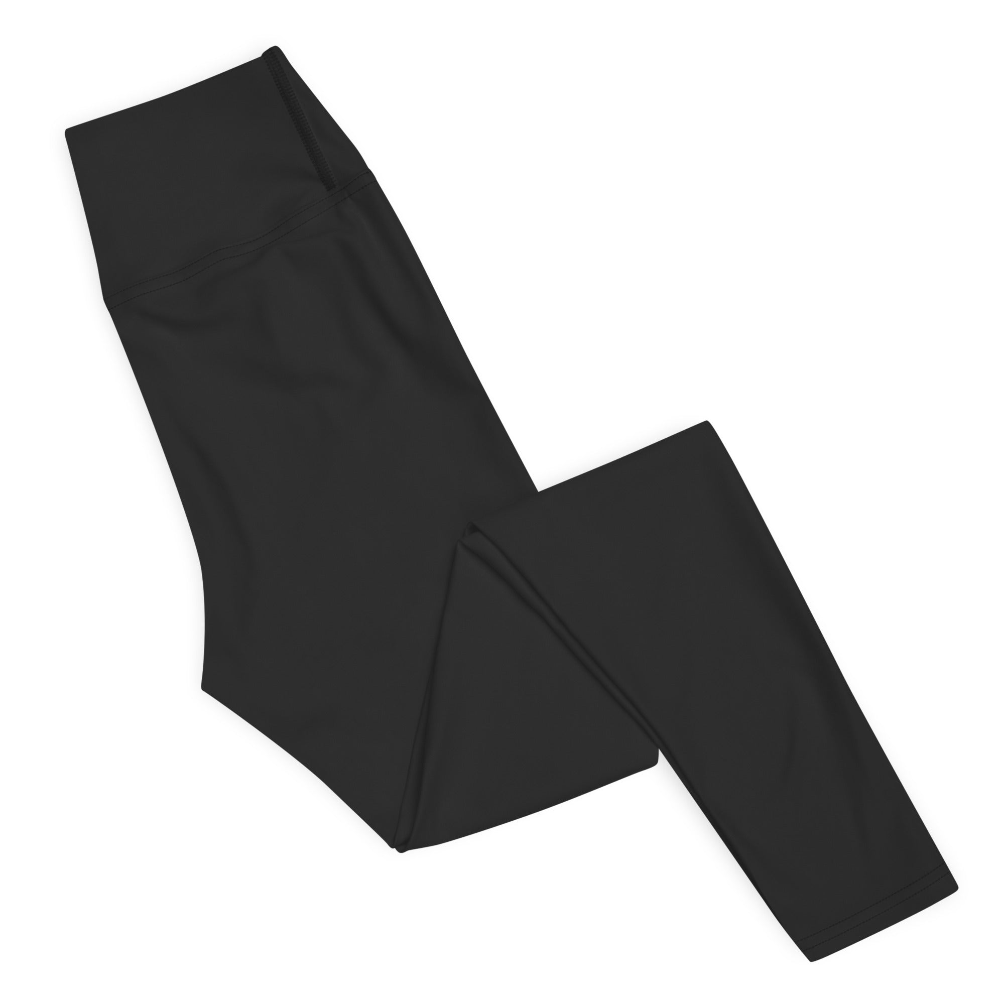 Dark Charcoal Black Yoga Leggings