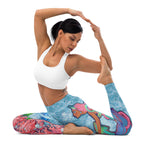 Darker Skin Mermaid Yoga Leggings