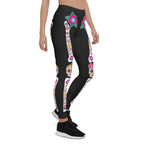 Day of the Dead Bones Leggings