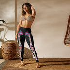 Day of the Dead Bones Yoga Leggings