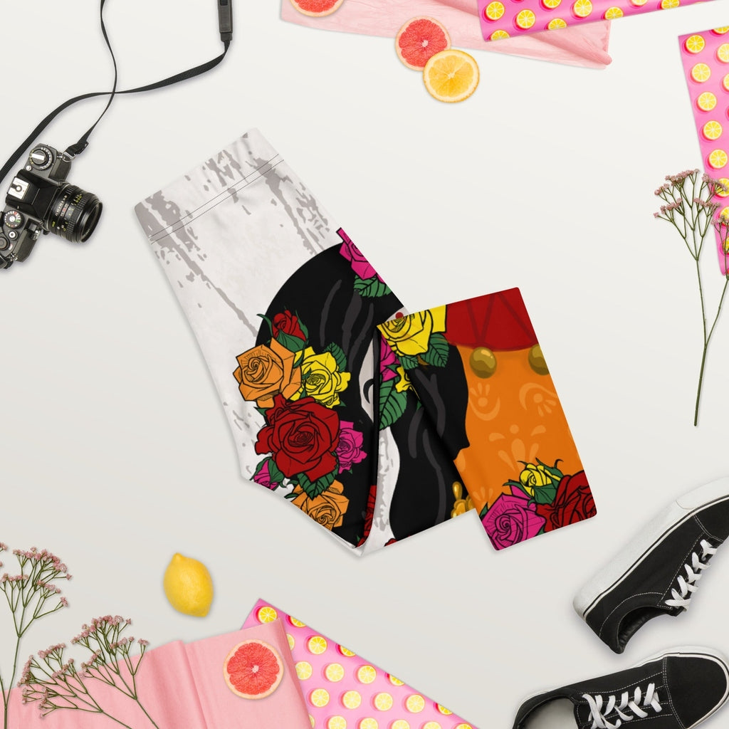 Day of the Dead Print Capris