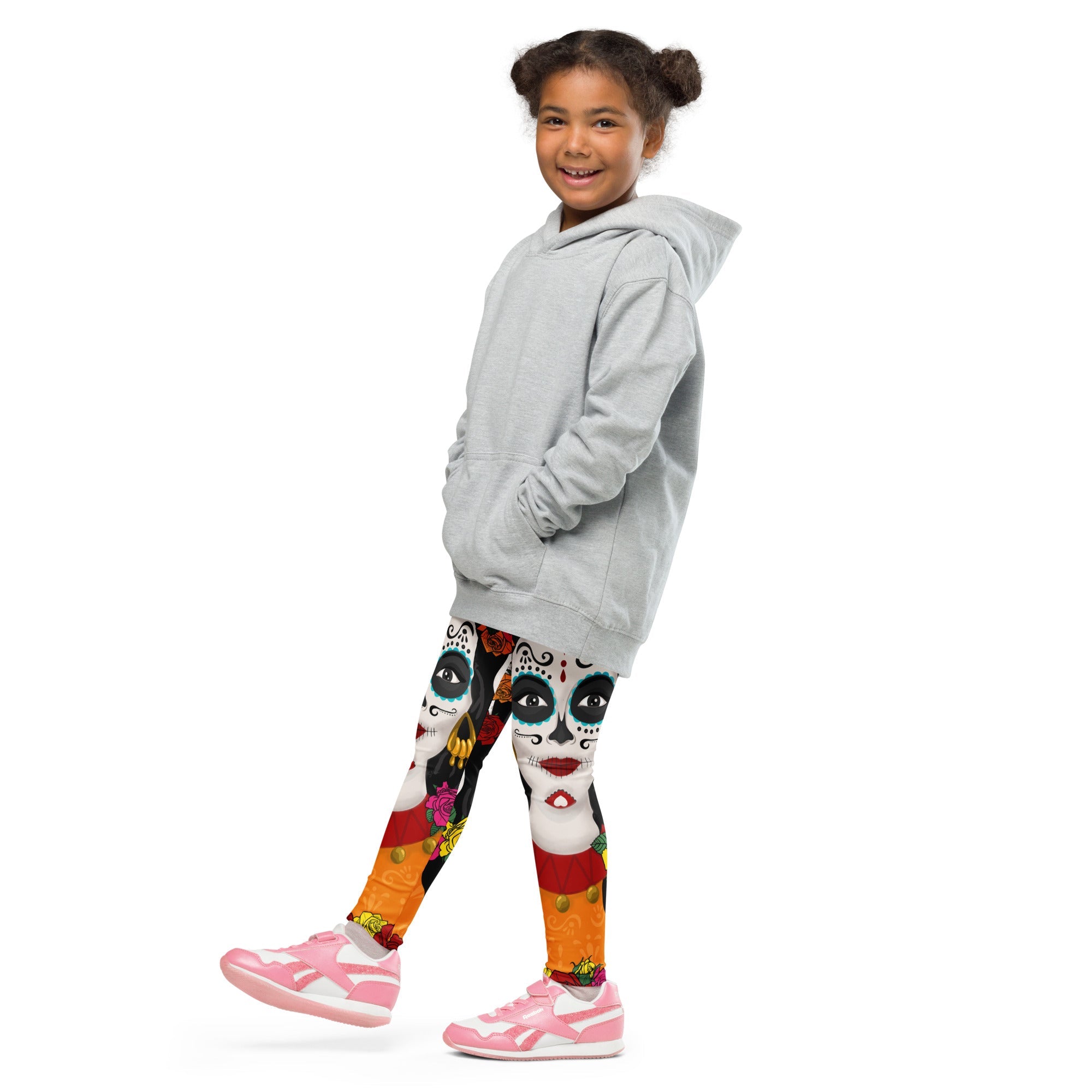 Day of the Dead Print Kid's Leggings