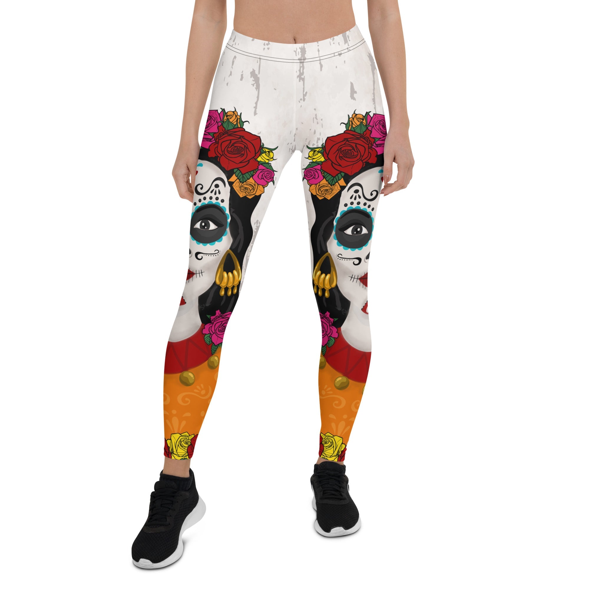 Day of the Dead Print Leggings