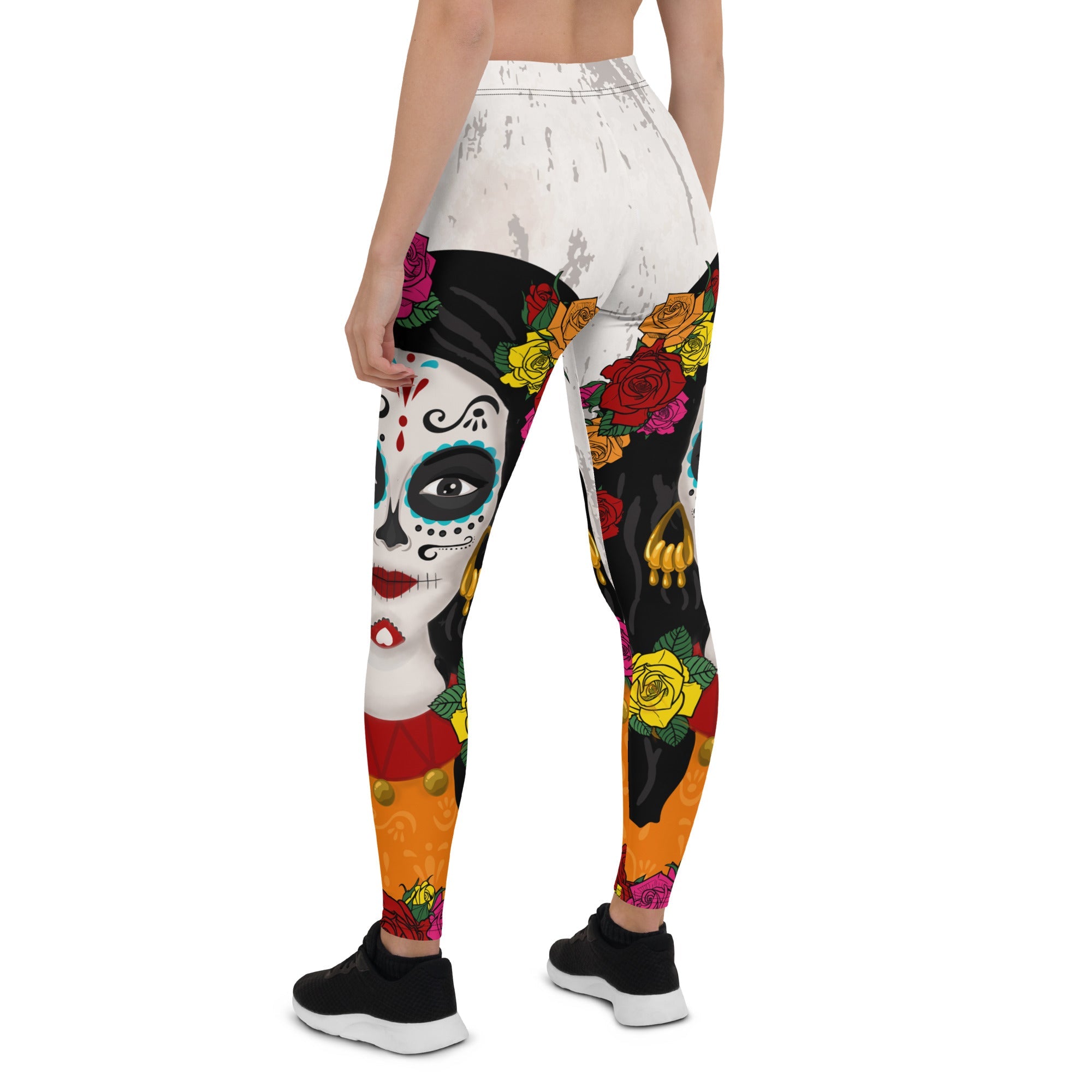 Day of the Dead Print Leggings