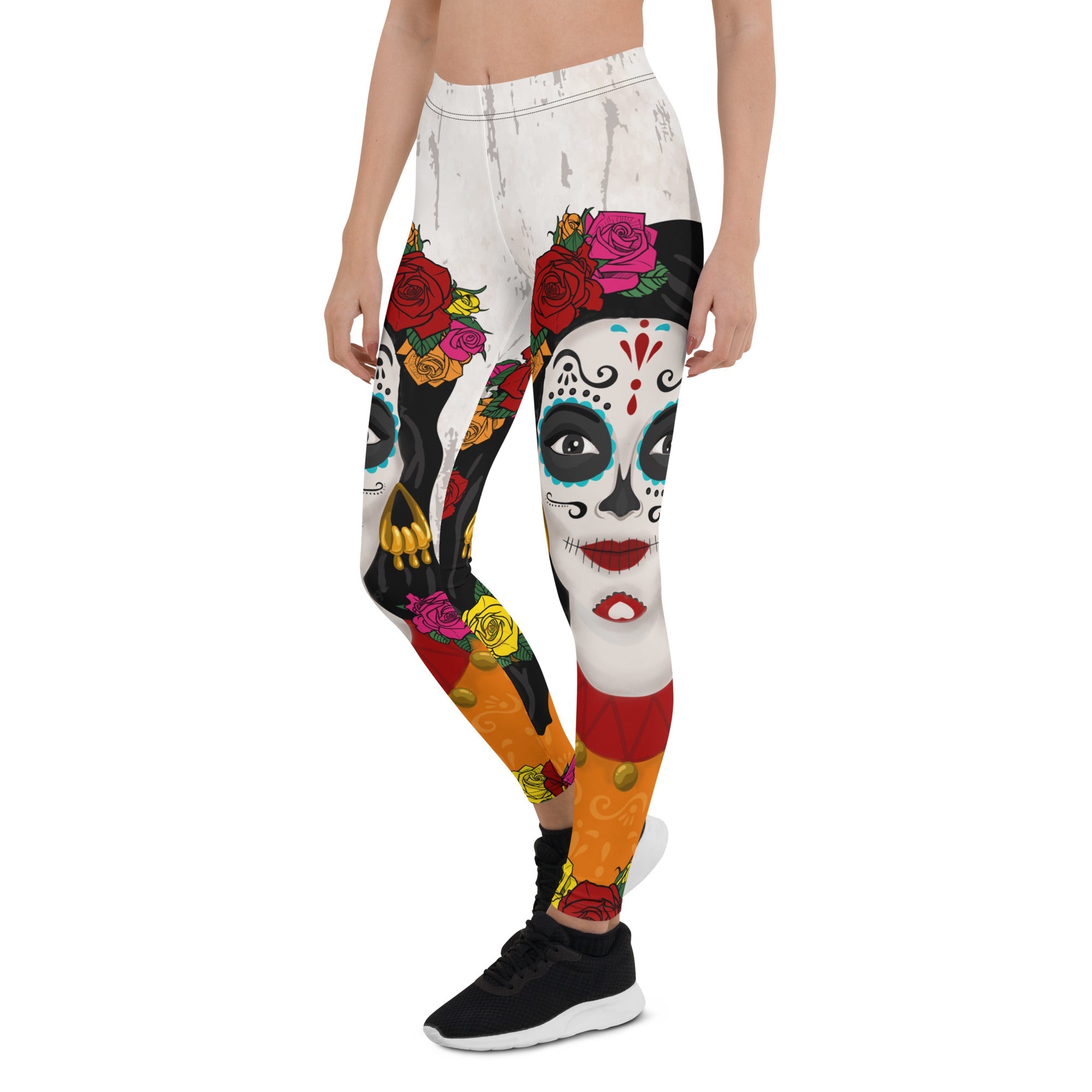 Day of the Dead Print Leggings