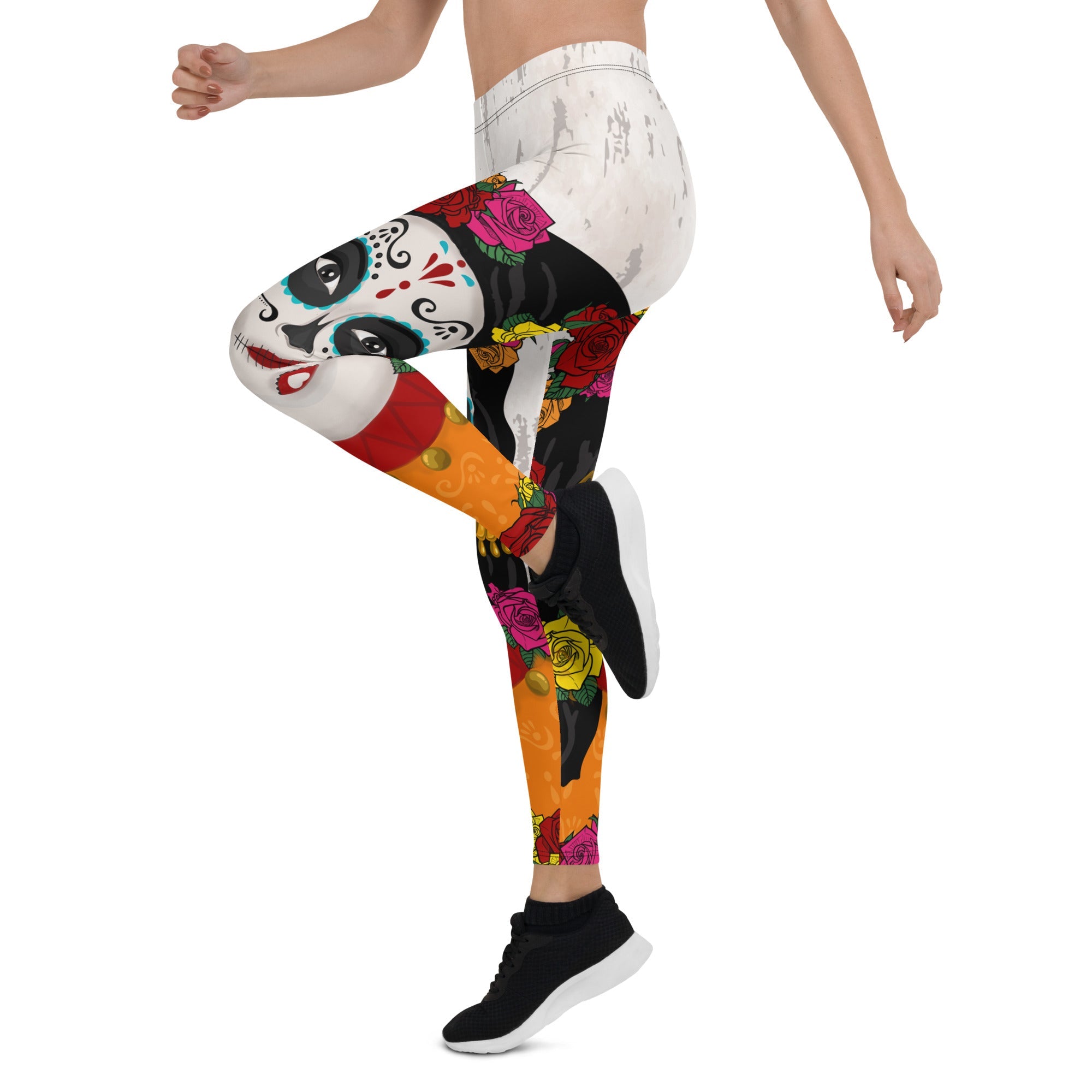 Day of the Dead Print Leggings