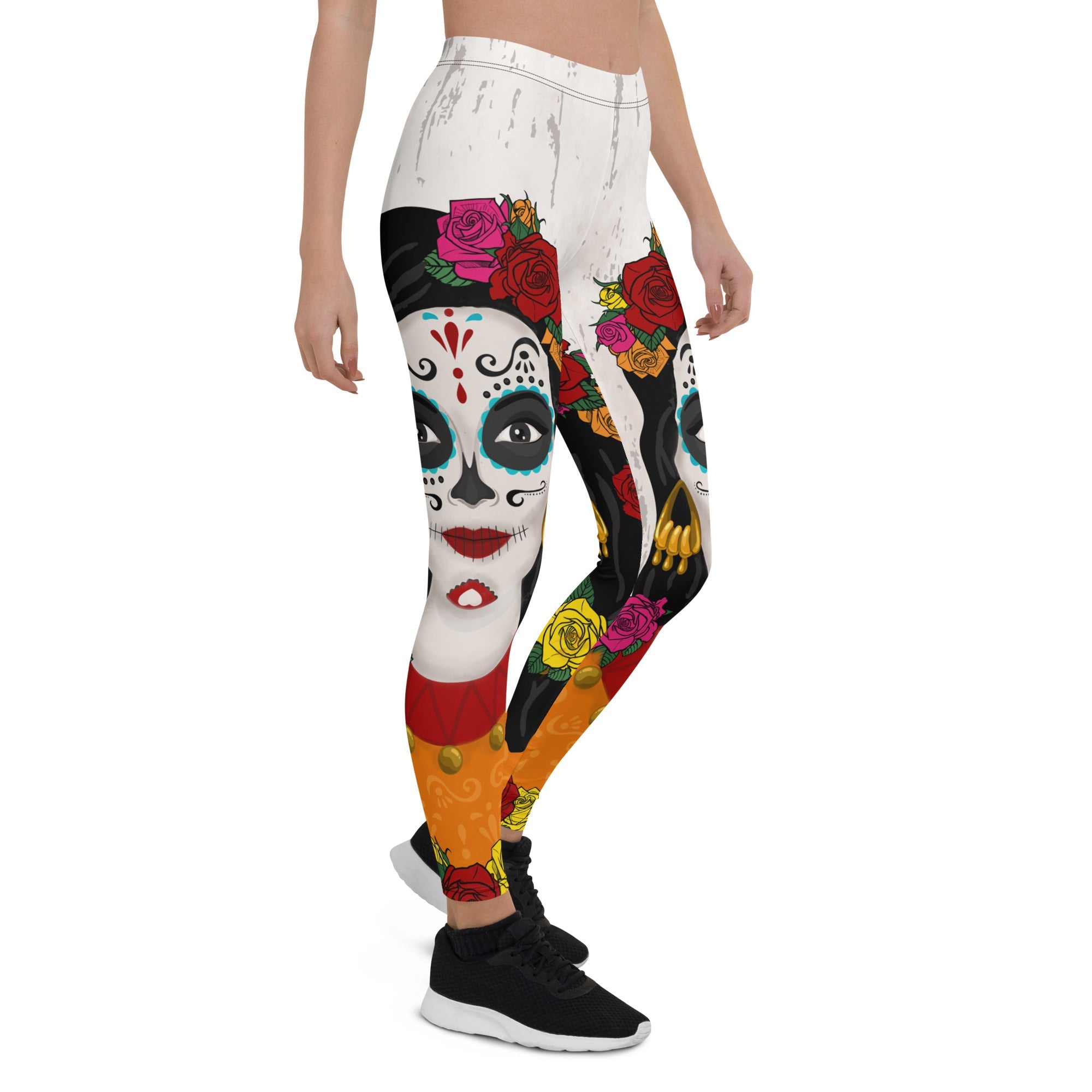 Day of the Dead Print Leggings