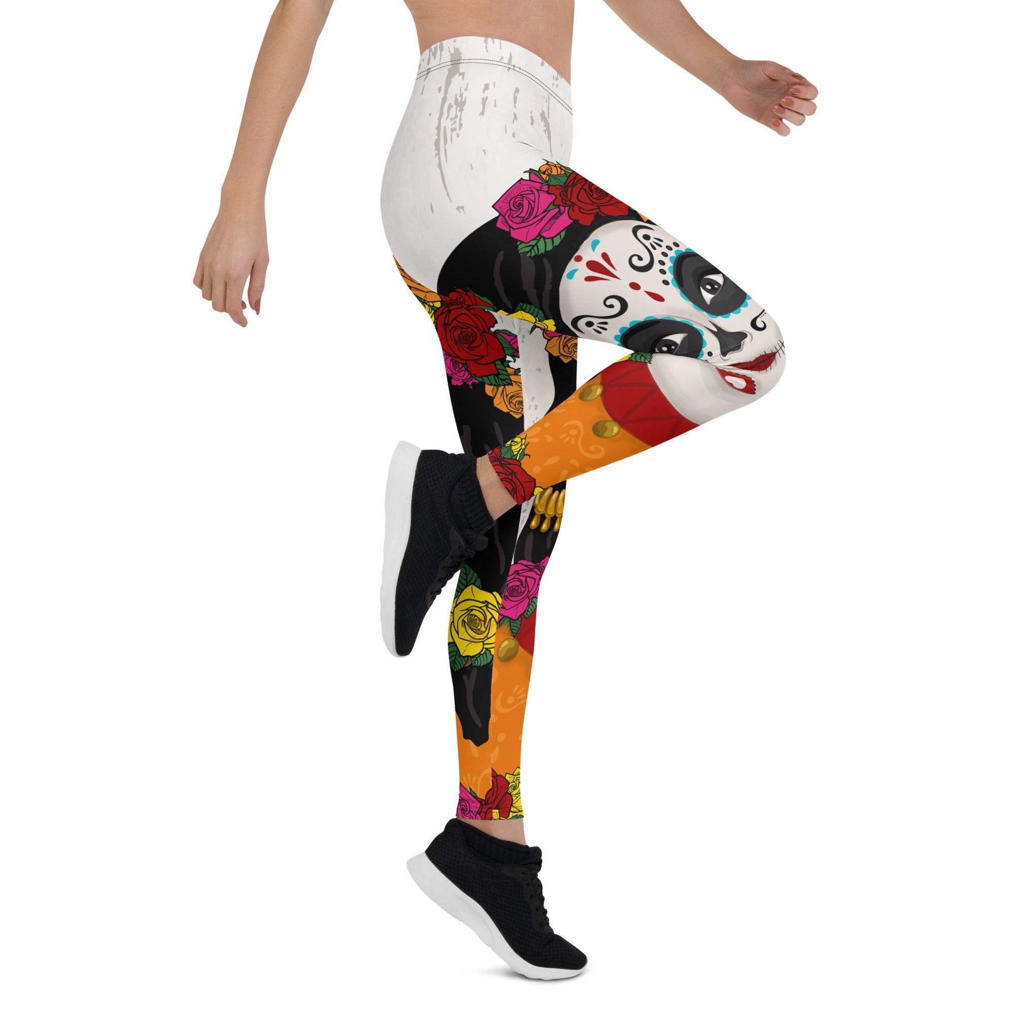 Day of the Dead Print Leggings