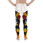 Day of the Dead Print Men's Leggings