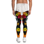 Day of the Dead Print Men's Leggings