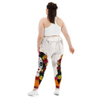 Day of the Dead Print Plus Size Leggings