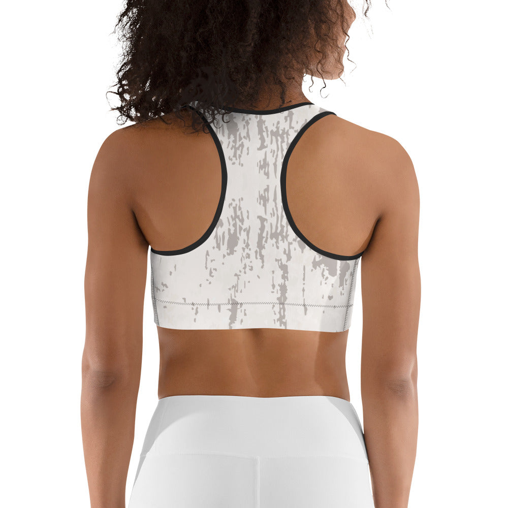 Day of the Dead Print Sports Bra