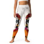 Day of the Dead Print Yoga Leggings