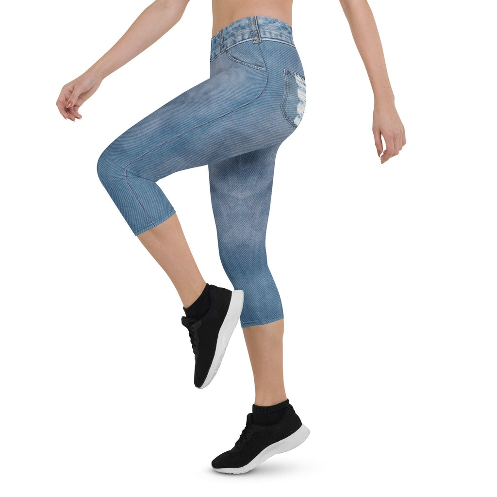 Denim Jeans Capris