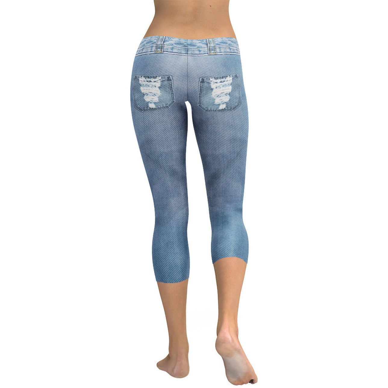 Denim Jeans Capris