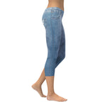 Denim Jeans Capris