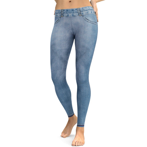Denim Jeans Leggings