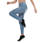 Denim Jeans Leggings