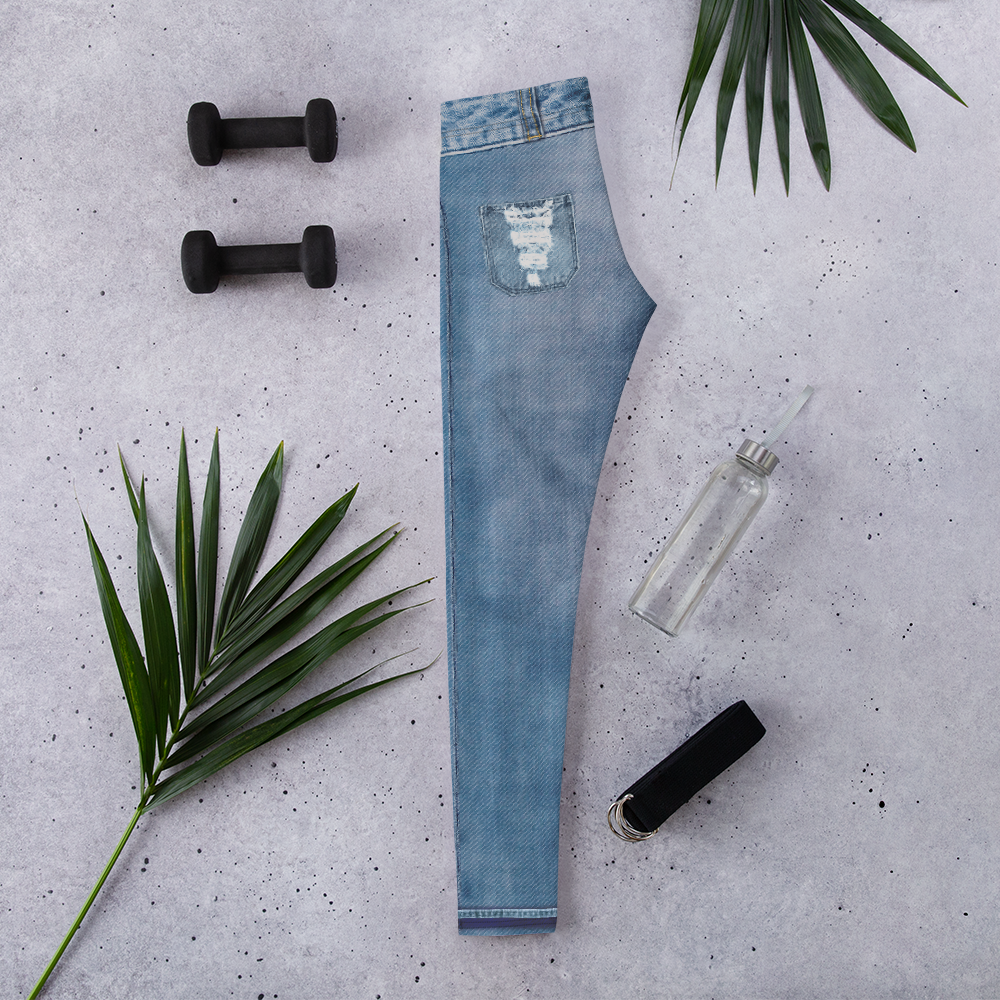 Denim Jeans Leggings