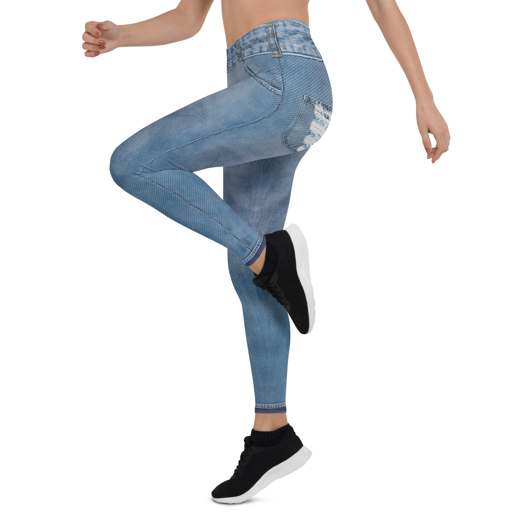 Denim Jeans Leggings