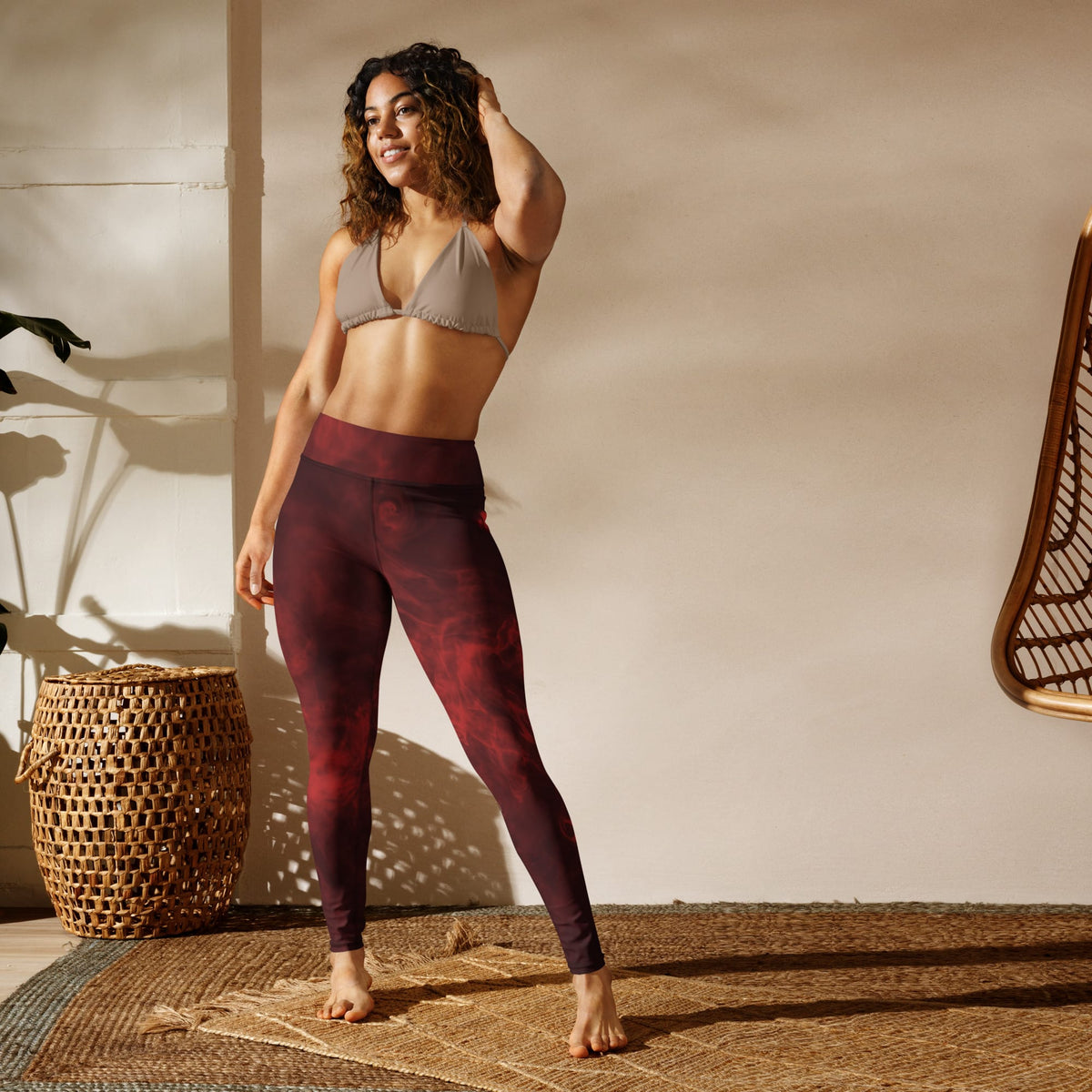 Devil's Grab Yoga Leggings